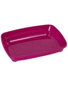 Туалет для котят Arist O Tray ярко розовый 37х28х6 см Moderna