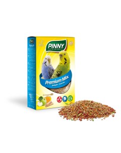 Сухой корм для волнистых попугаев Premium Mix фрукты бисквит витамины 0 8кг Pinny