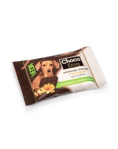 Лакомство для собак CHOCO DOG шоколад темный с инулином 15г Veda