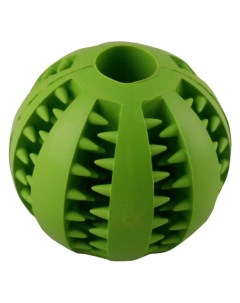 Игрушка для собак Мячик для снеков зеленый 7 см Petstandart