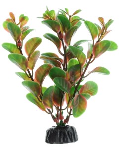Искусственное растение для аквариума Людвигия красная Plant 006 10 см пластик Barbus
