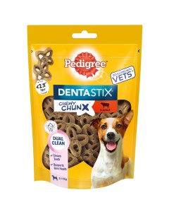 Лакомство для собак DENTA STIX Жевательные кусочки с говядиной 68г Pedigree