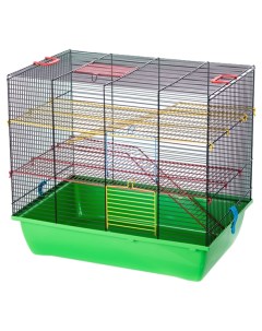 Клетка для крыс мышей хомяков 45 5х33х50см в ассортименте Inter-zoo