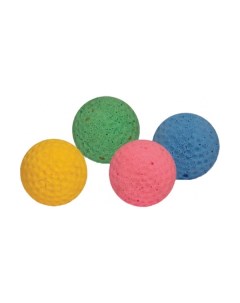 Мяч для гольфа для кошек ЭВА в ассортименте 4 см 25 шт Триол