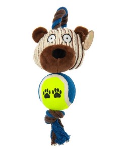 Игрушка для собак Sancho с пищалкой эко игрушка 27x8 см Mypets