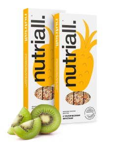 Лакомство Зерновые палочки для птиц с тропическими фруктами 2 упаковки Nutriall