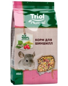 Сухой корм для шиншилл 450 г Триол