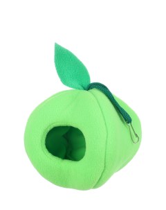 Домик для грызунов Яблоко цвет зеленый 10х10х11 см Монморанси