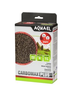 Наполнитель для аквариумного фильтра CARBOMAX plus активированный уголь 1 л Aquael