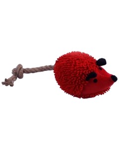 Игрушка для животных Мышь с хвостом из сизаля красная Ripoma