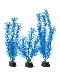 Набор растений для аквариума Амбулия синие 100 мм 200 мм 300 мм 3 шт Laguna