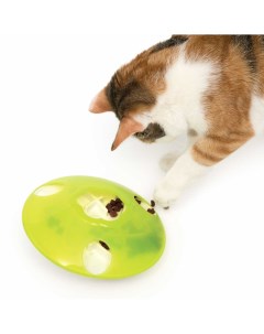 Диск игровой для кошек Catit Treat Spinner зеленый 18 5x18 5x8 см Hagen