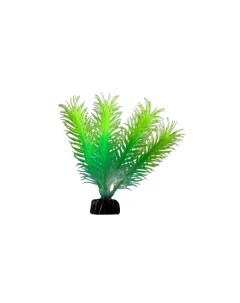 Растение искусственное аквариумное светящееся 10 см зелёное Пижон аква