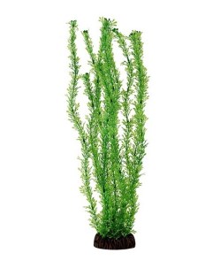 Искусственное растение для аквариума лигодиум зеленый 10 см пластик керамика Laguna