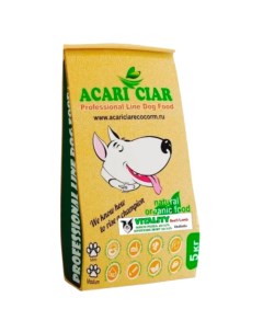 Сухой корм для собак VITALITY Holistic телятина ягненок средние гранулы 5 кг Acari ciar