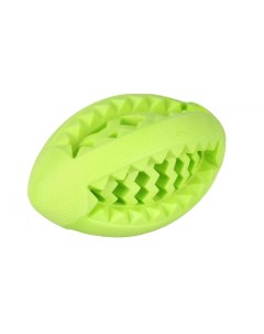 Игрушка для собак Karlie Мяч регби резиновый с ароматом мяты зеленый 13 см Flamingo