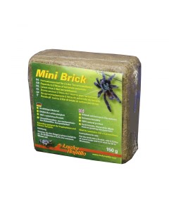 Грунт для террариума Mini Brick чёрный торф кокосовый торф песок 150гр Lucky reptile