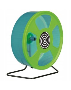 Беговое колесо для грызунов на подставке в ассортименте ф 20 см ширина 6 3 см Trixie