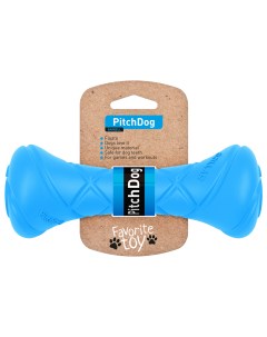 Грейфер игрушка для перетягивания для собак синий 19 см диаметр 7 см Pitchdog