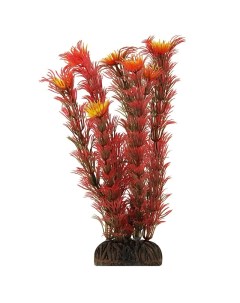 Искусственное растение для аквариума Амбулия красное 19 см Laguna