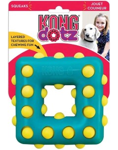 Жевательная игрушка для собак Dotz квадрат большой длина 13 см Kong