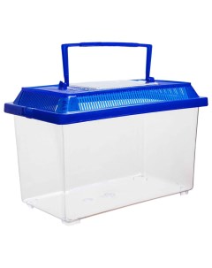 Переноска аквариум BOX 002 с пластиковой крышкой 16х9 5х12 см Barbus
