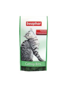 Лакомство для кошек Catnip Bits подушечки кошачья мята 35 г Beaphar