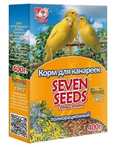 Сухой корм для канареек 400 г Seven seeds