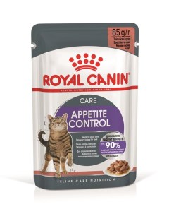 Влажный корм для кошек Appetite Control Care мясо в соусе 12шт по 85г Royal canin