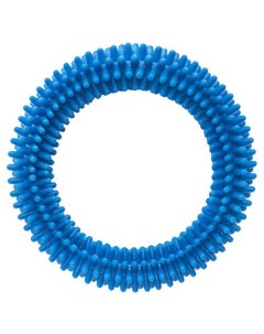 Игрушка для собак Кольцо Сириус с шипами голубой 6 8 см Tappi