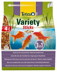 Корм для прудовых рыб Pond Variety Sticks палочки 4 л Tetra