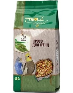 Сухой корм для птиц Original Просо 6 шт по 450 г Триол