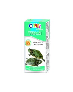 Витамины для рептилий для черепах мультивитаминный комплекс капли 25 г Cliffi