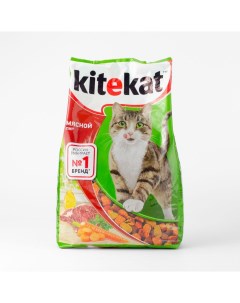 Сухой корм для кошек Мясной пир 1 9 кг Kitekat