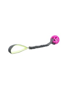 Игрушка для собак ТРR мяч на веревке с амортизатором 9 х 48 см в ассортименте Trixie