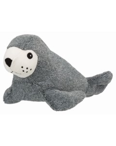 Мягкая игрушка для собак Тюлень Тис белый серый 30 см Trixie