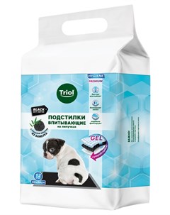 Пеленки для домашних животных Hygiene 60х90 см 12 шт Триол