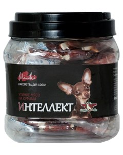 Лакомство для собак Miniki кусочки сушеное утиное мясо на сурими 440г Green qzin