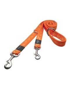 Поводок перестежка для собак Alpinist XL 25мм 1 8 м Оранжевый HLM27D Rogz