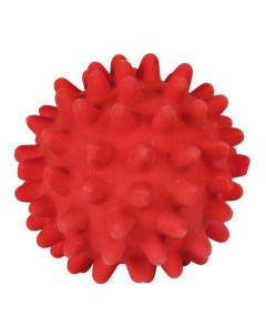Игрушка пищалка для собак Мяч игольчатый из латекса в ассортименте 7 см Trixie