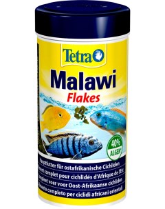 Корм для травоядных цихлид MALAWI FLAKES хлопья 2 шт по 1 л Tetra