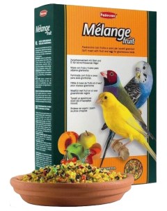 Сухой корм для экзотических птиц Melange Fruit 300 г Padovan