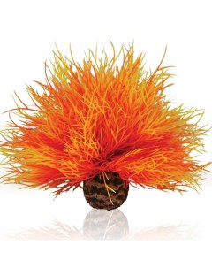 Искусственное растение для аквариума Огненная морская лилия пластик керамика 12см Biorb