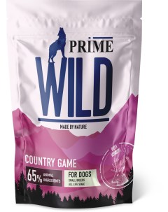 Сухой корм для собак GF COUNRTY GAME с уткой и олениной для мелких пород 500г Prime wild