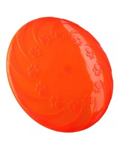 Игрушка для собак Фрисби оранжевая 22 см Homepet