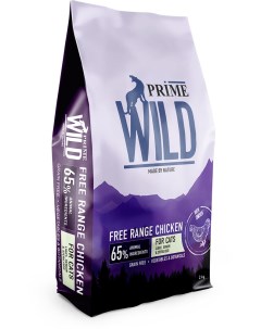 Сухой корм для кошек WILD GF FREE RANGE с курицей для стерилизованных 2кг Prime