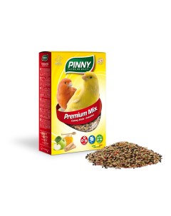 Сухой корм для канареек Premium Mix фрукты бисквит витамины 0 8кг Pinny