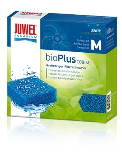Губка для внутреннего фильтра Bio Plus Coarse M для Compact Bioflow поролон 30 г Juwel