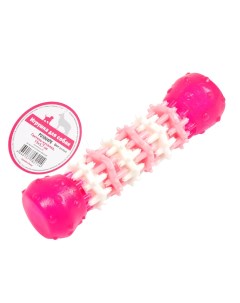 Жевательная игрушка для собак розовый 15 см 1 шт Pet universe