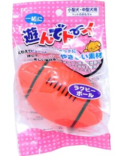 Игрушка пищалка для собак RB PVAT красный 6 см Japan premium pet